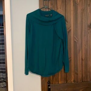 Long green  over sized sweater tunic
